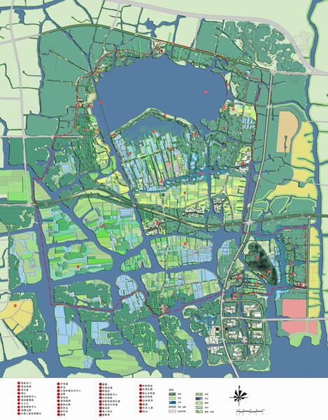 绍兴镜湖规划图图片