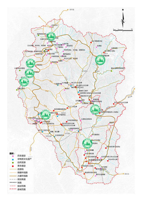 山西沁源县行政地图图片